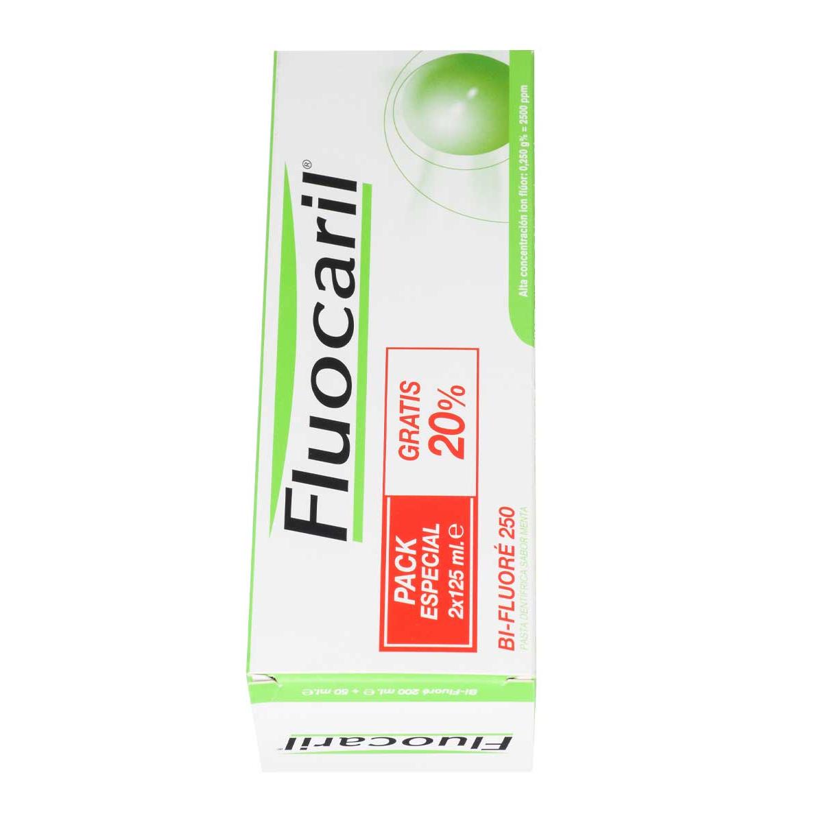 Fluocaril bi-fluoré pack ahorro pasta de dientes 2 x 125 ml