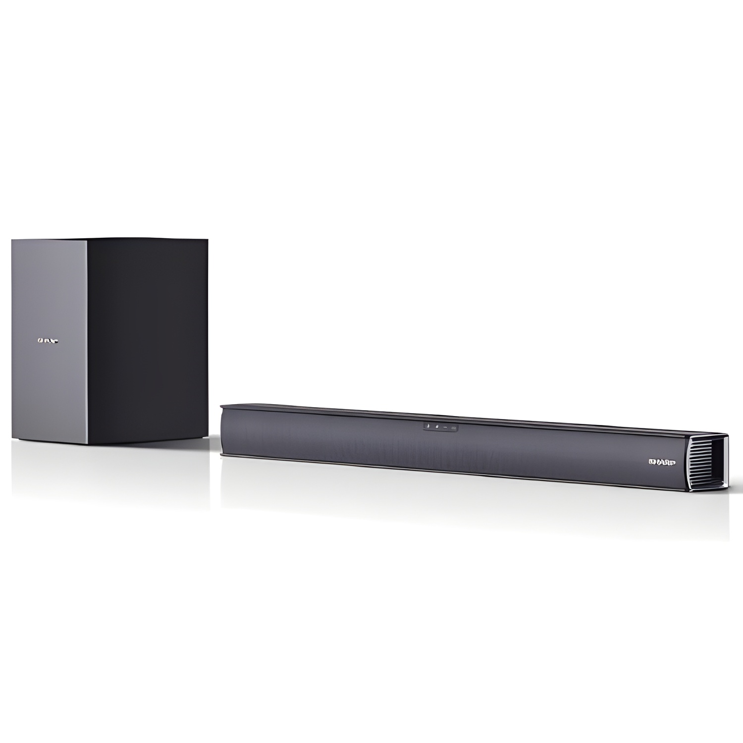 Barra de sonido inalámbrica 2.1 ht-sbw182 negro sharp