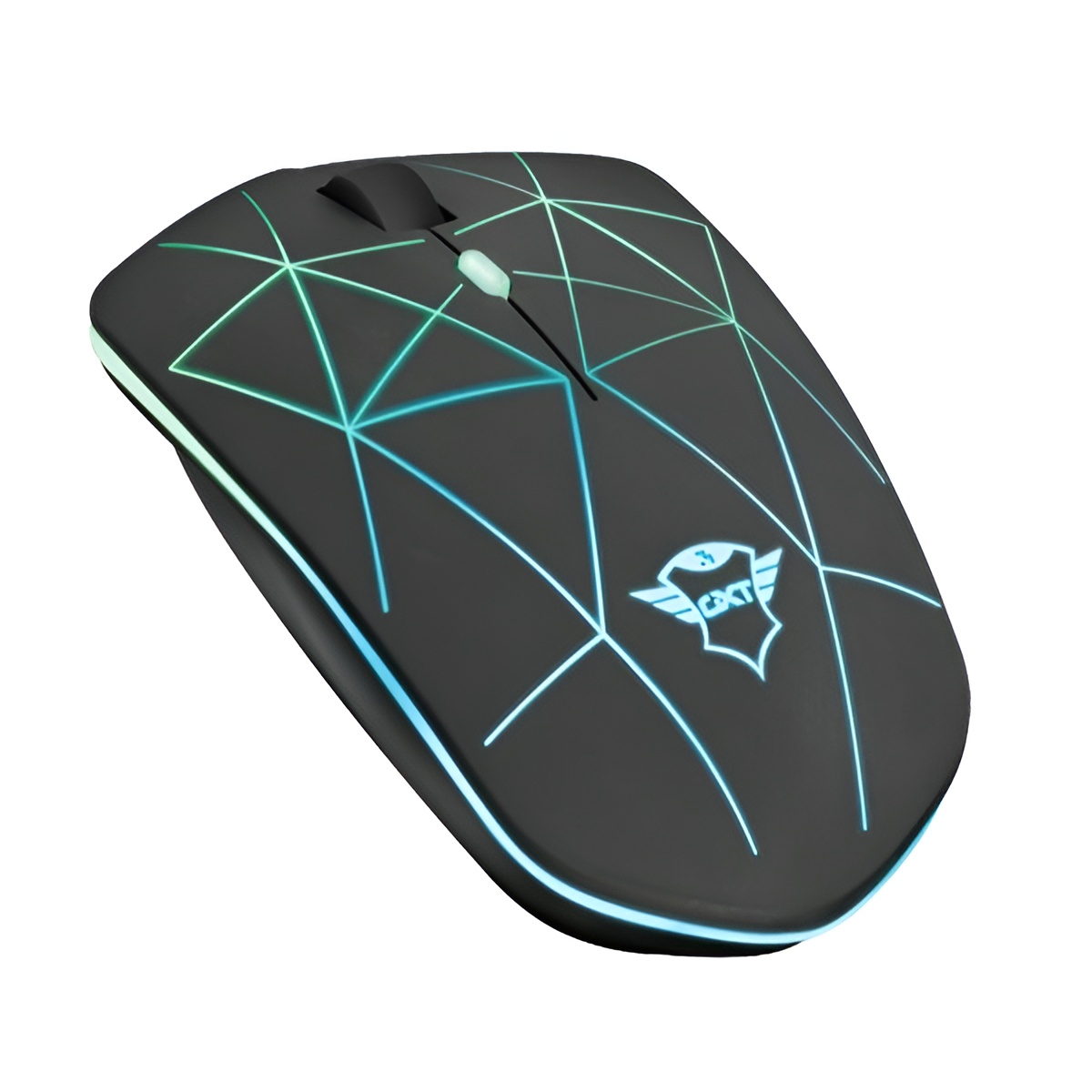 Mouse optico trust gaming gxt 117 strike wireless con bateria recargable tapa superior iluminada 22625