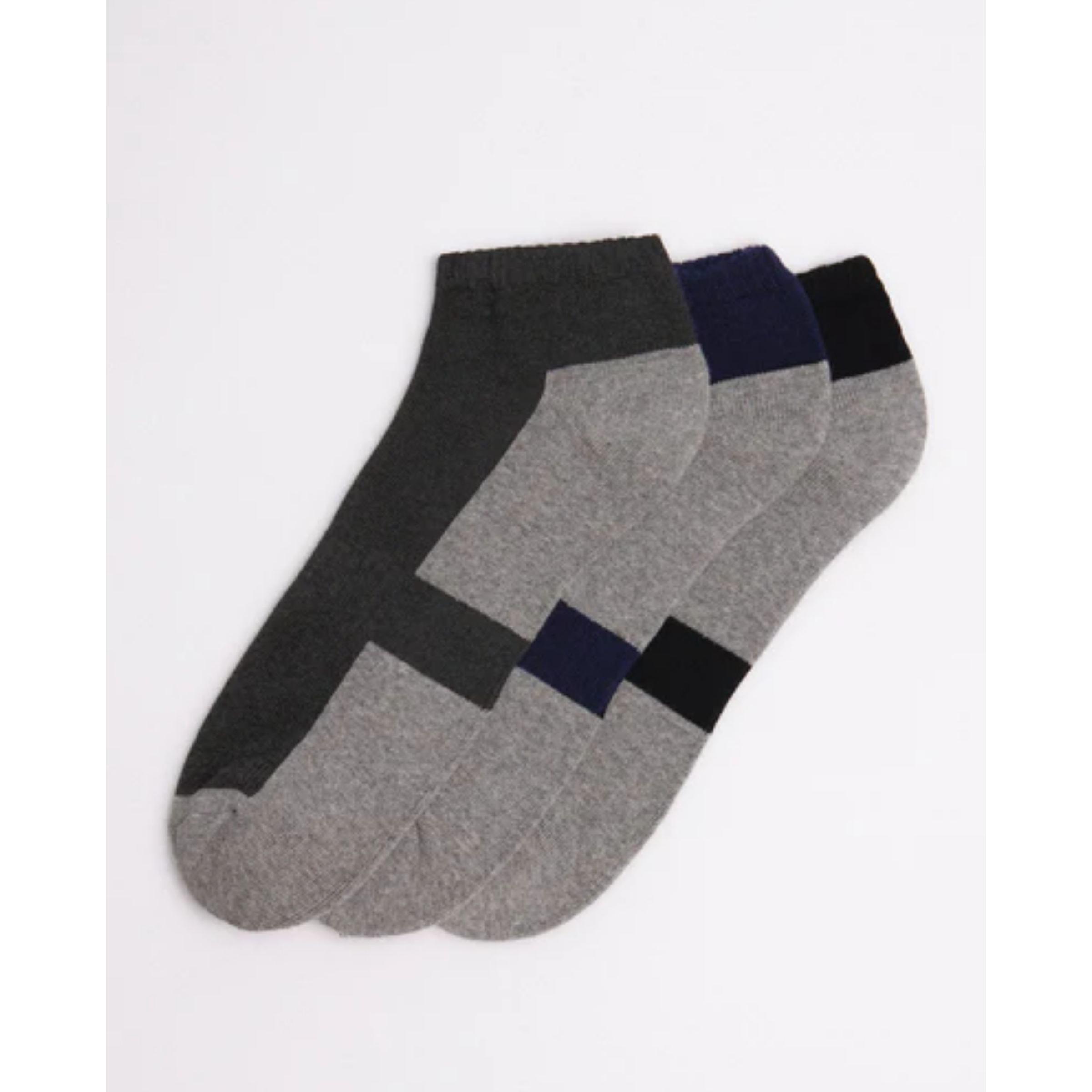 Ysabel Mora - Pack 3 calcetines deportivos tonos oscuros