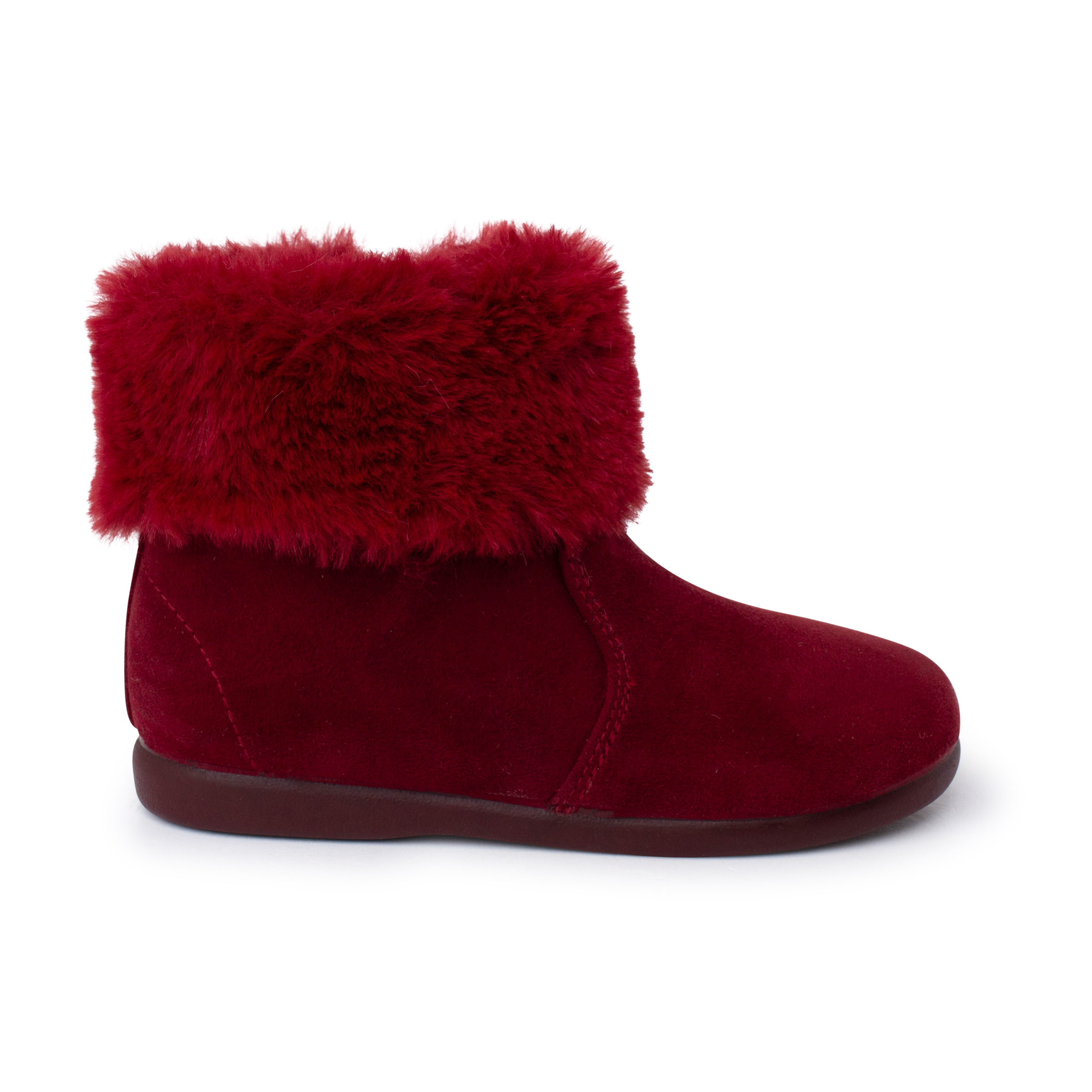Pisamonas Botas niña cuello pelito suela fina