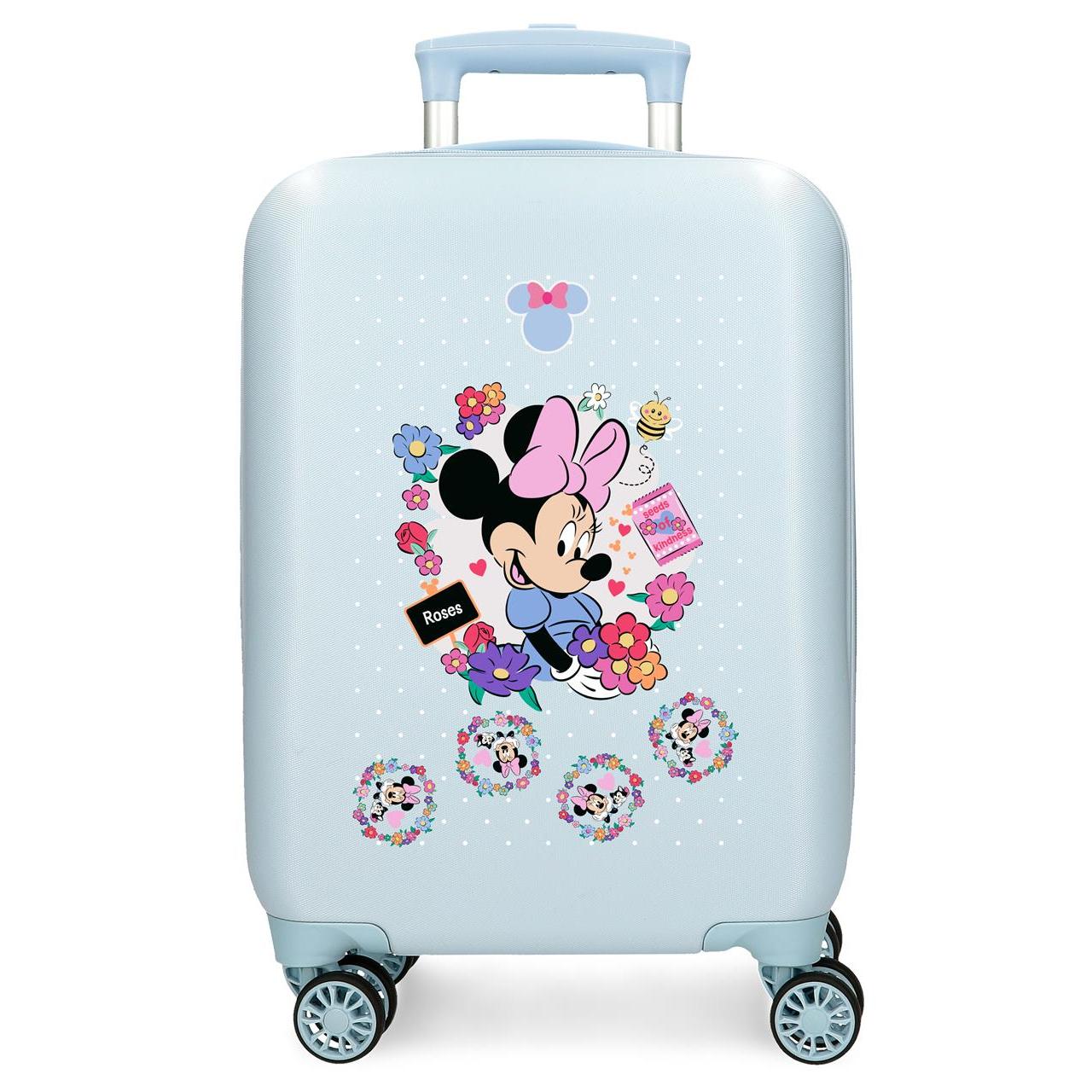 Maleta de cabina Disney Minnie Flowers 50x33x20cm