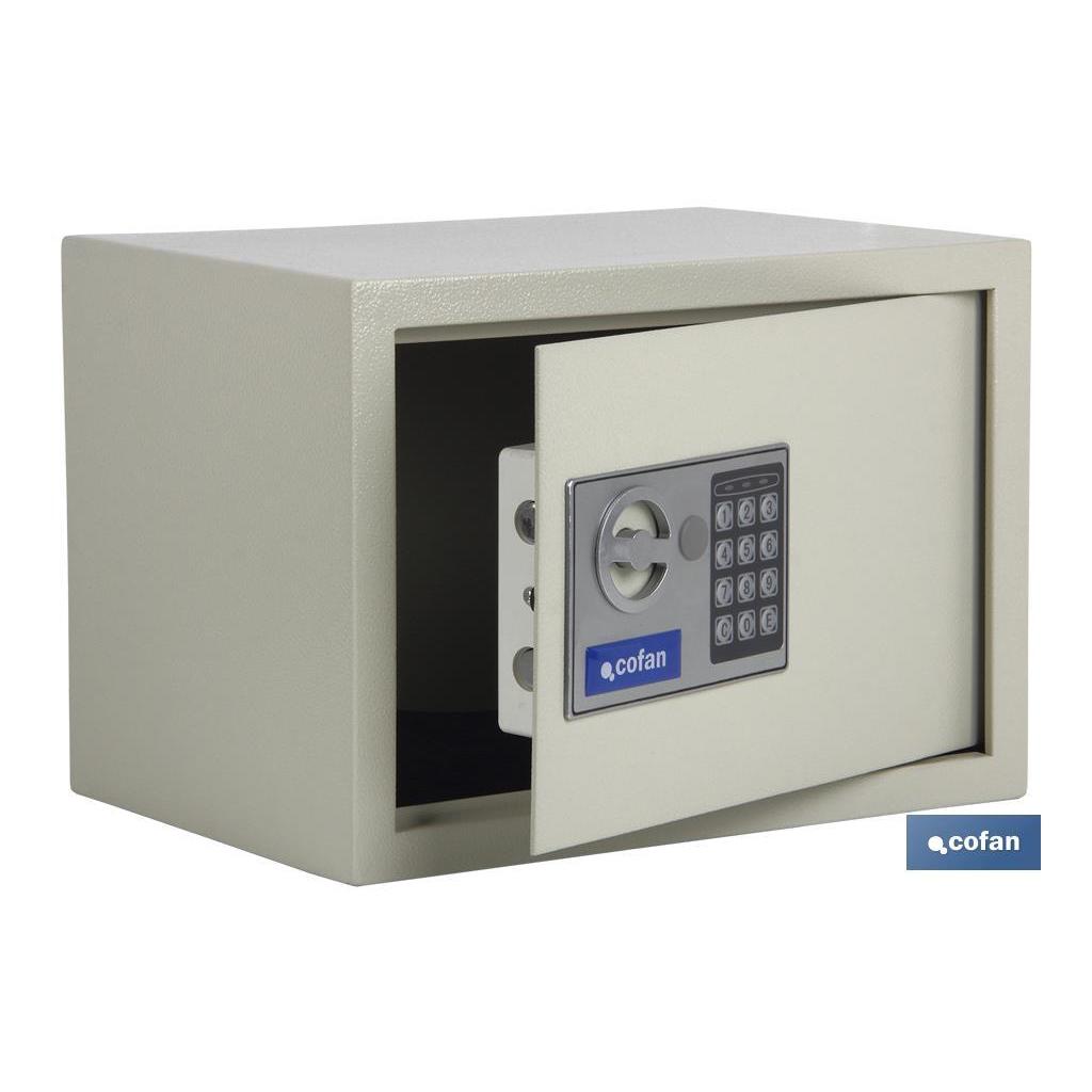 Cofan Caja Seguridad Cerradura Electronica; 1 UNIDADES