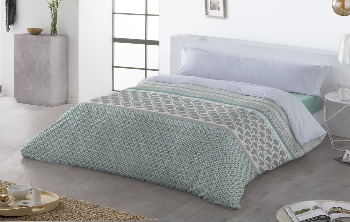JVR - FUNDA NORDICA J/2 P modelo HAITI - Tejido Microfibra Estampado - Maxima calidad - Fabricado en España - Cama 90/105/135/150/160/180