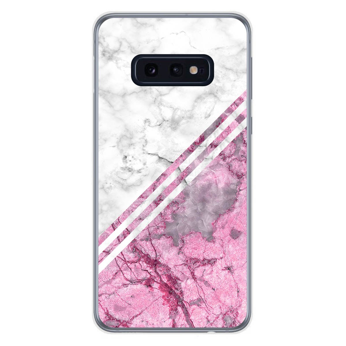 Tumundosmartphone Funda Gel Tpu para Samsung Galaxy S10e diseño Mármol 03 Dibujos