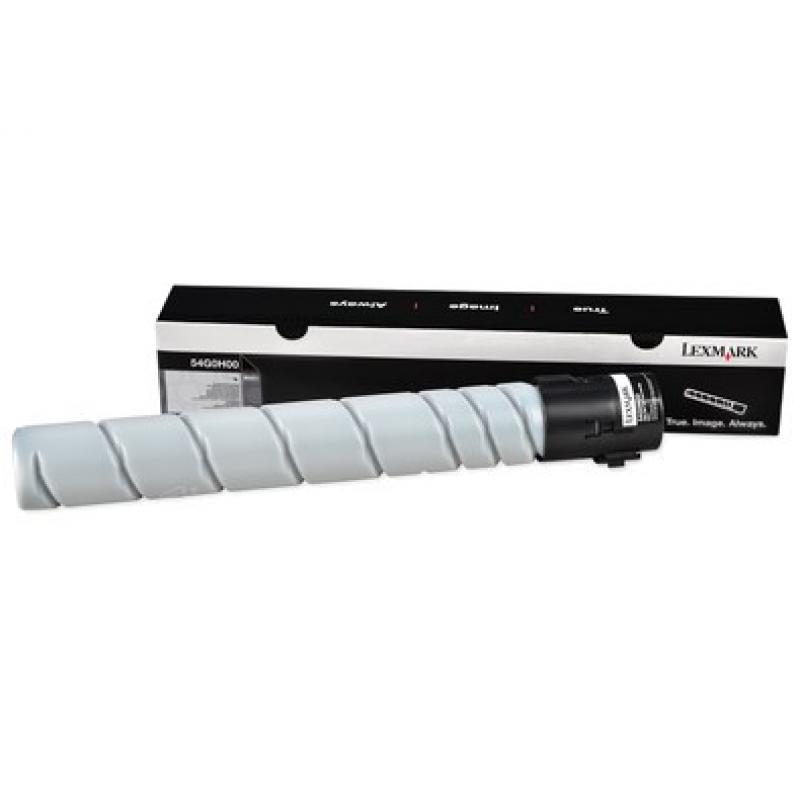 Lexmark 54G0H00 cartucho de tóner 1 pieza(s) Original Negro