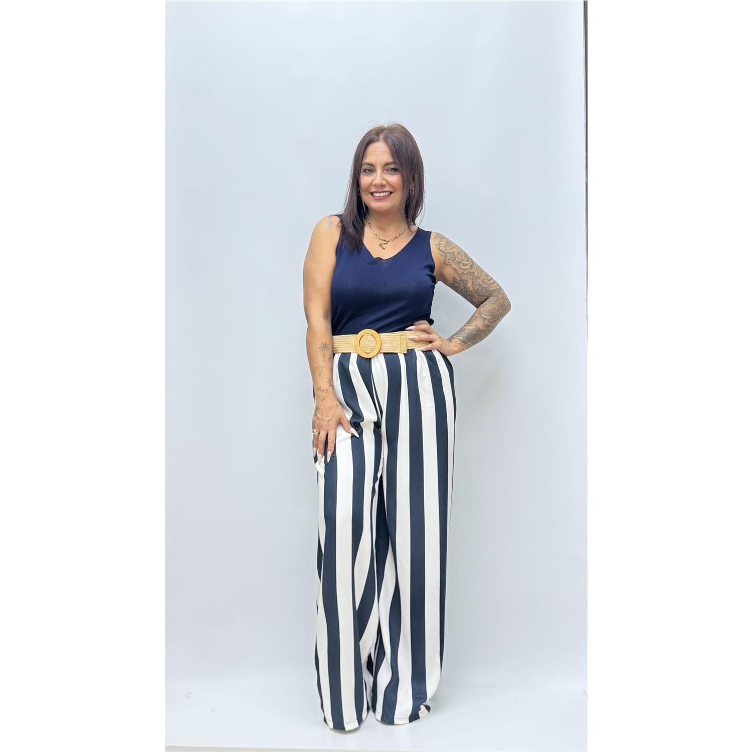 Psntalon Rayas Diana Marino