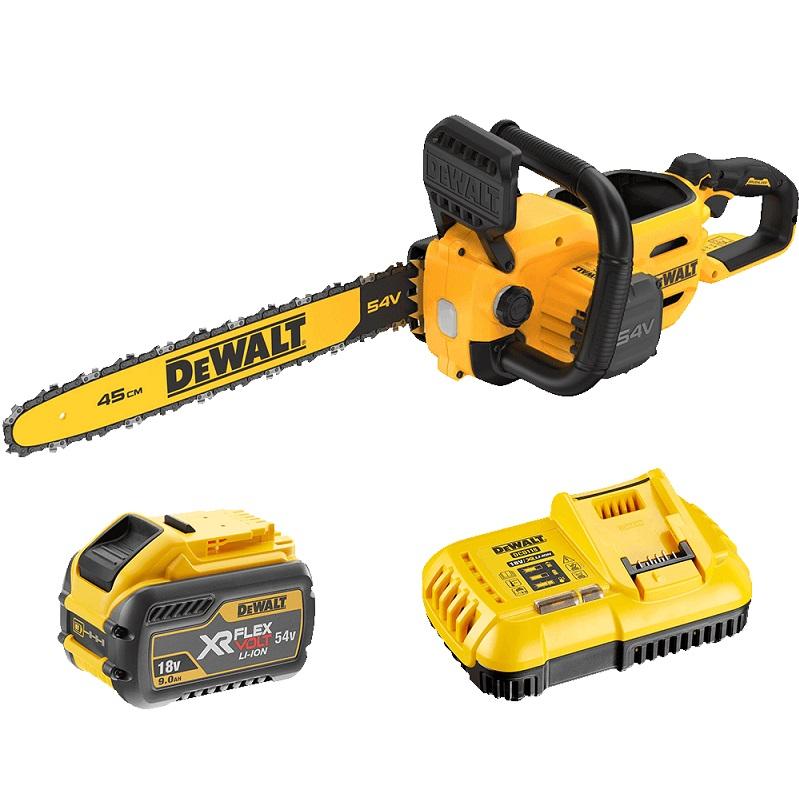 MOTOSIERRA INALÁMBRICA 45 CM 54 V XR 1*9.0 AH - DW DCMCS574X