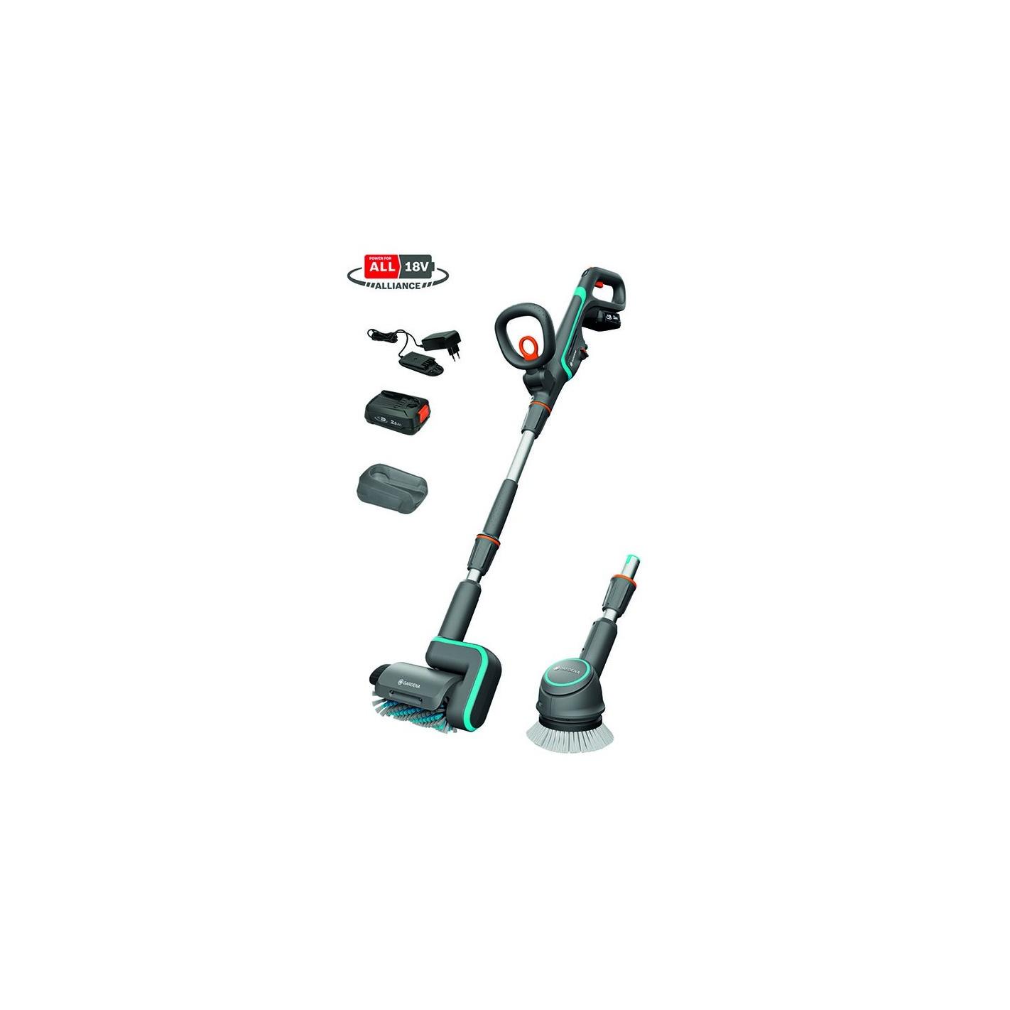 Multilimpiador bateria Gardena AquaBrush 18V set GARDENA DE SUINPLAS DECORACIONES
