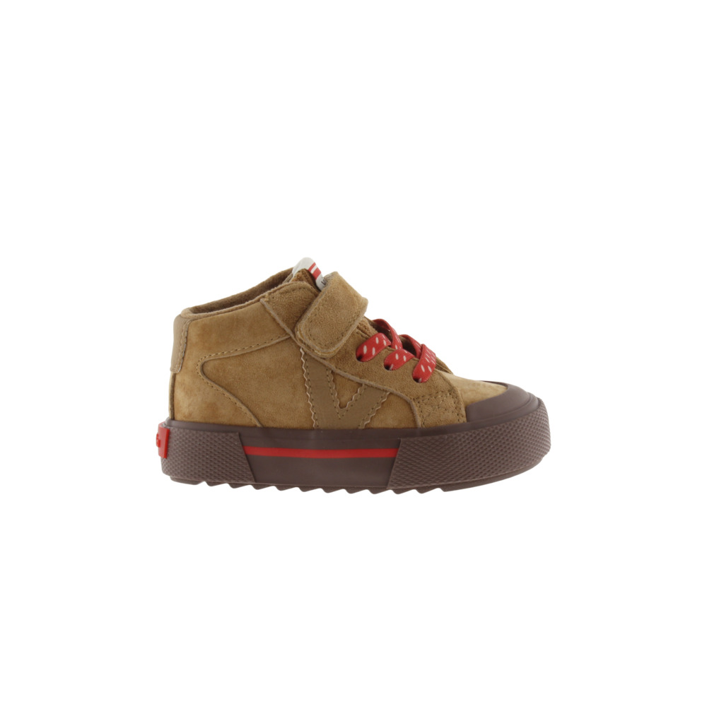 Victoria Tribu Zapatillas abotinadas de serraje con cordón elástico y tira adherente 1065205