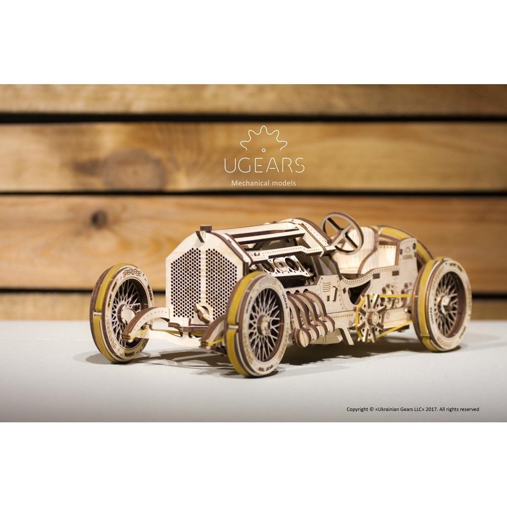 Ugears - Maqueta Coche de Carreras U9 - Modelo 70044