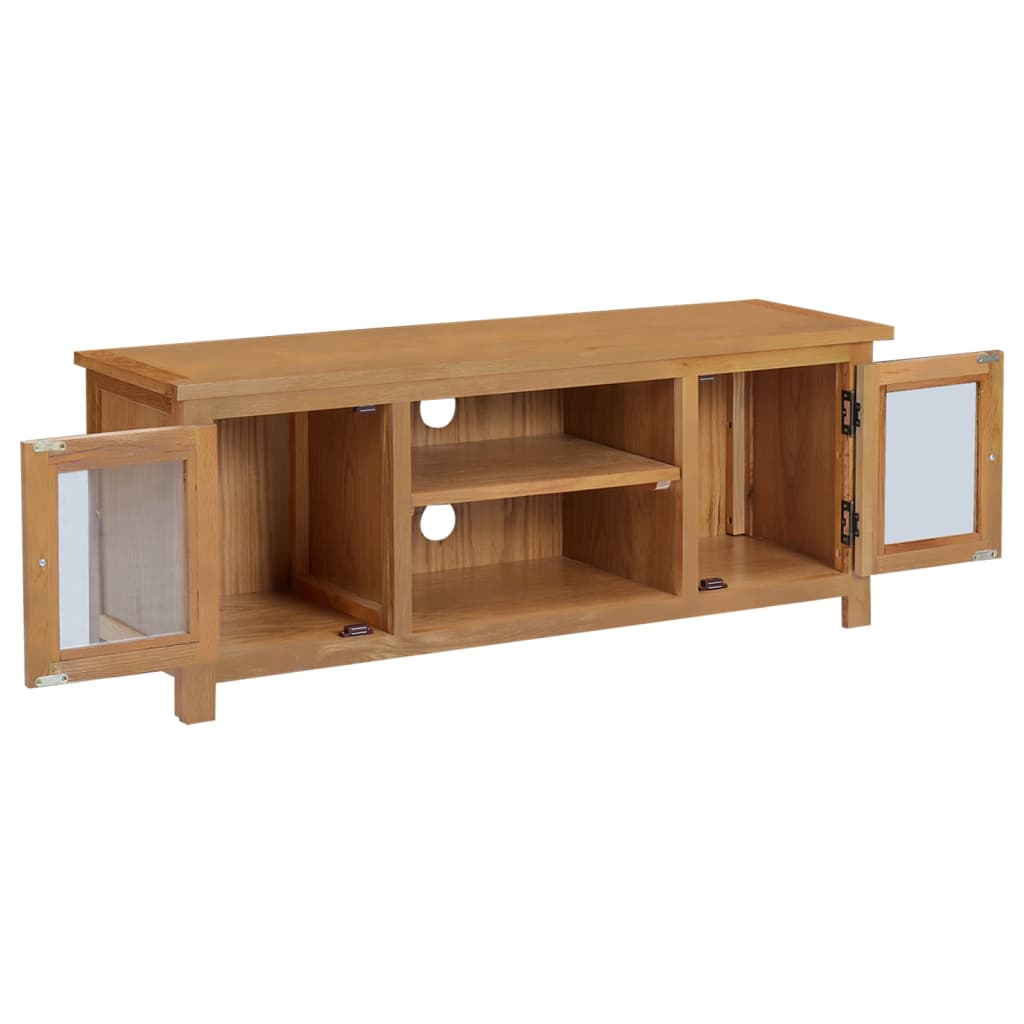 Vidaxl Mueble para TV Madera Maciza Roble 110x35x44 Cm