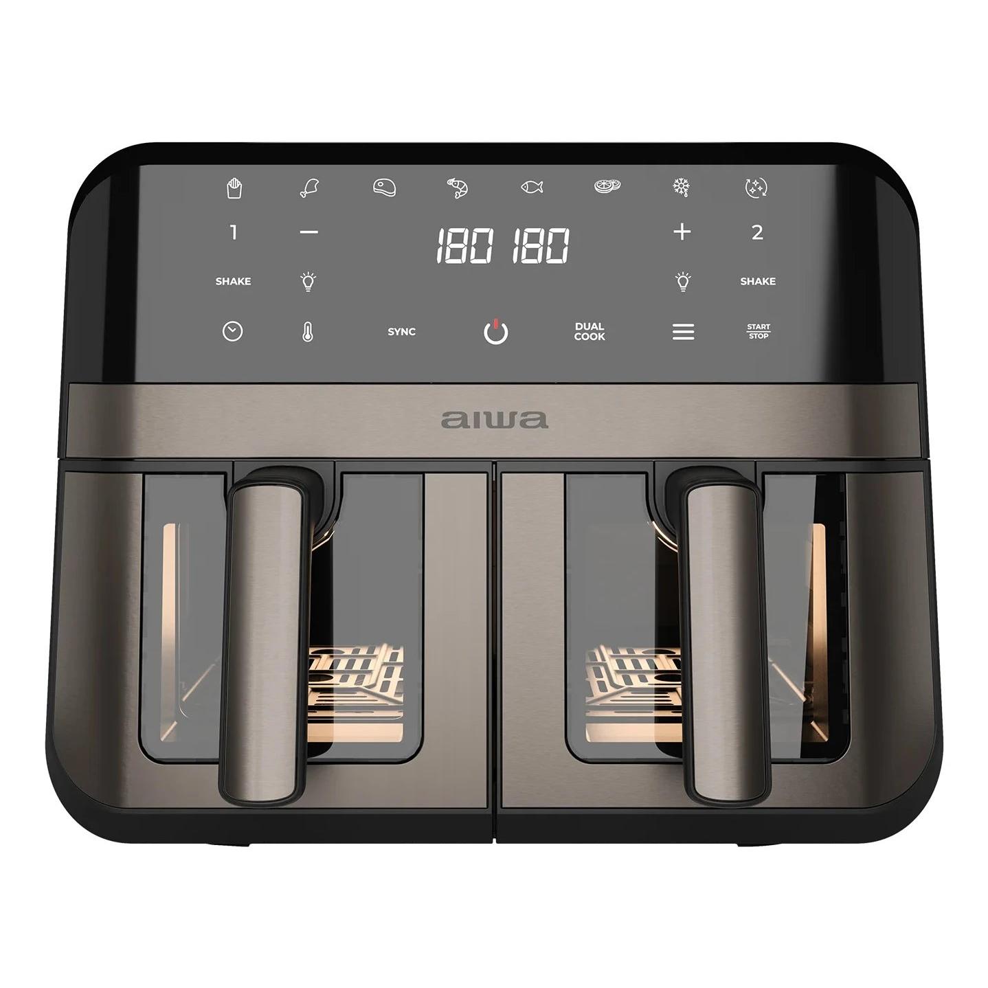 Freidora de Aire Aiwa AFR-9000 | 9L, 2400W, Negro