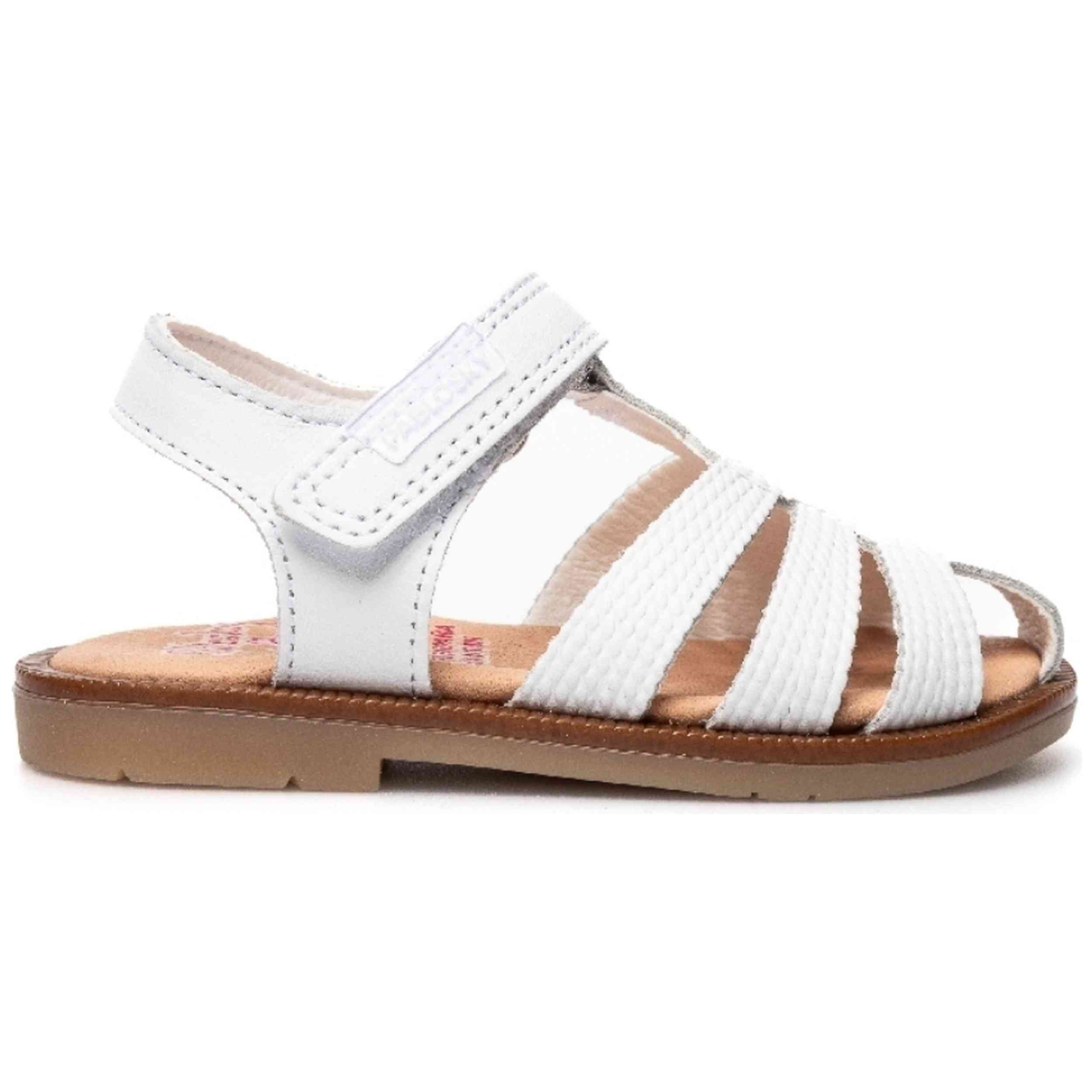 Sandalias Pablosky modelo 147-071800 para Niñas en color Blanco