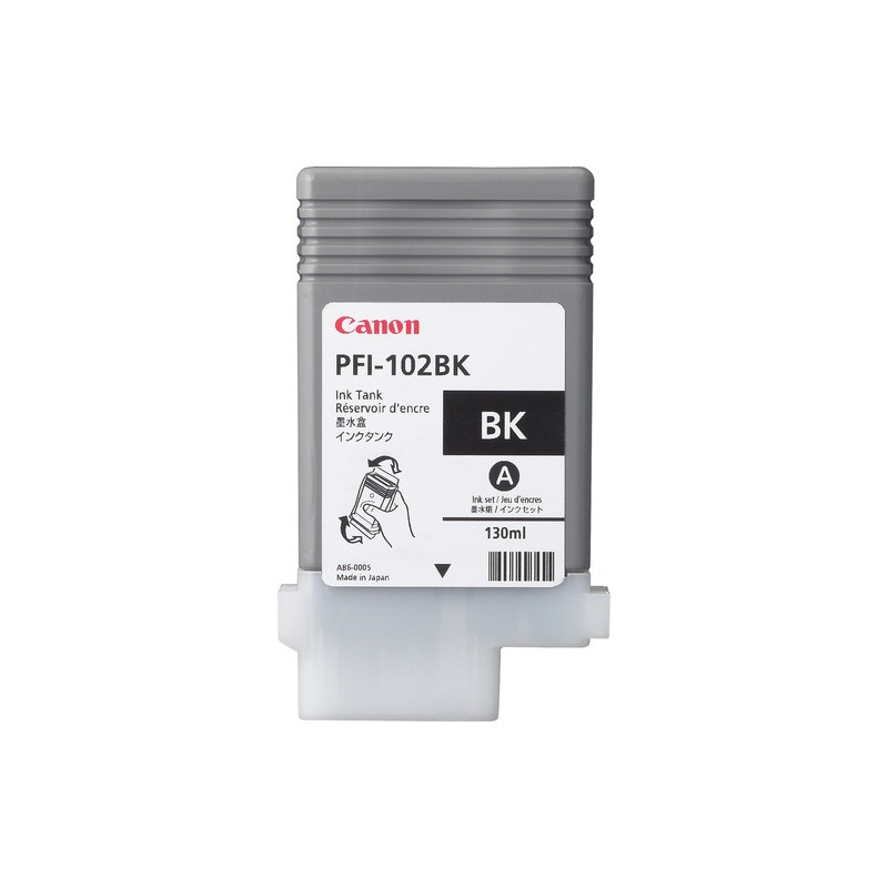 Canon - PFI-102BK cartucho de tinta Original Negro 0895B001