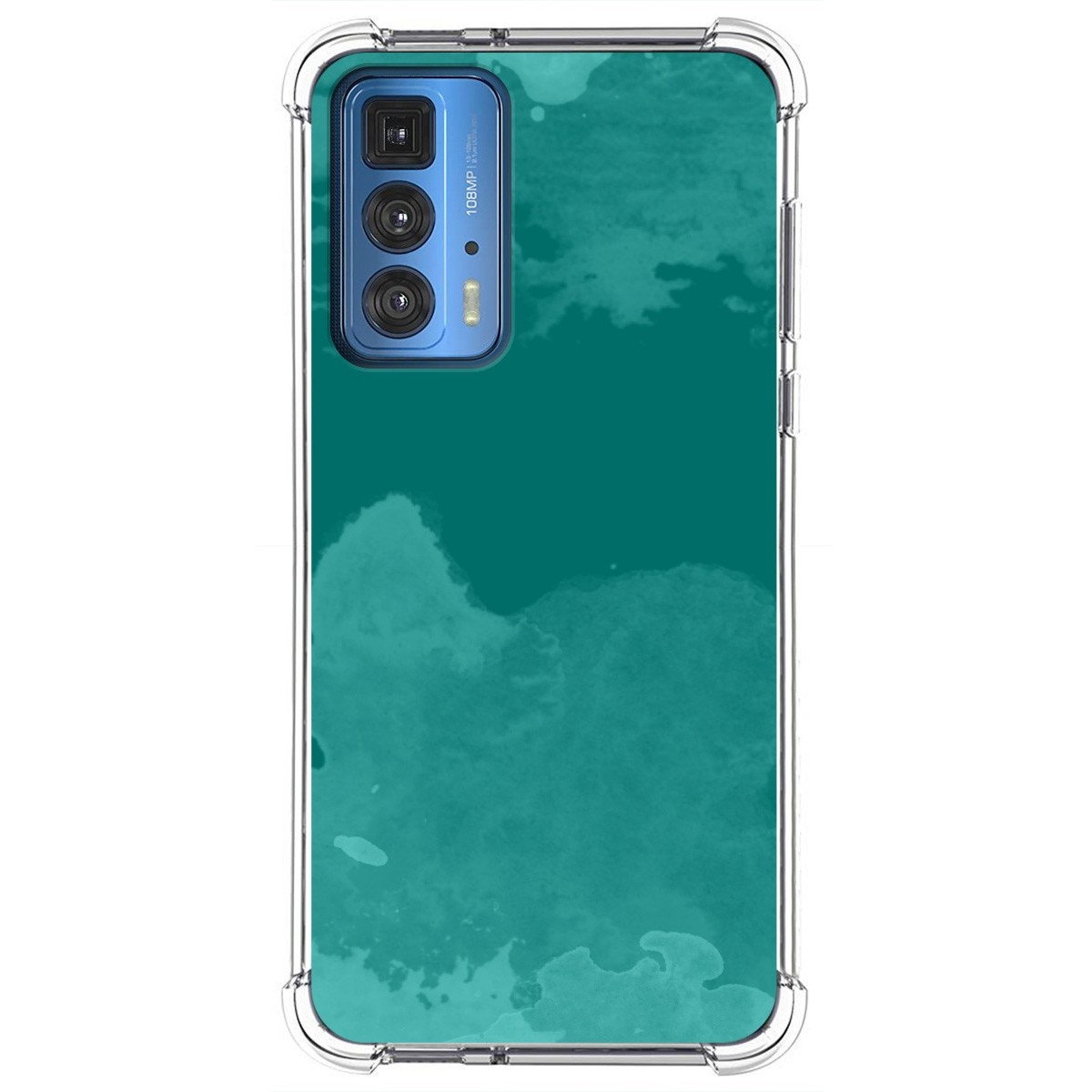 Funda Silicona Antigolpes para Motorola Edge 20 Pro diseño Acuarela 06 Dibujos