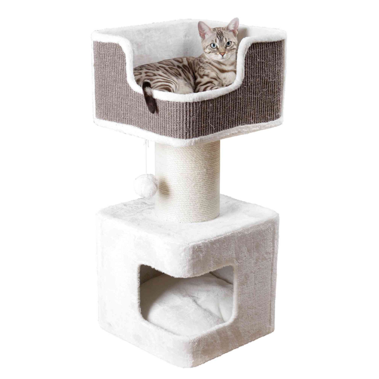 TRIXIE Poste Rascador XXL Ava blanco/gris