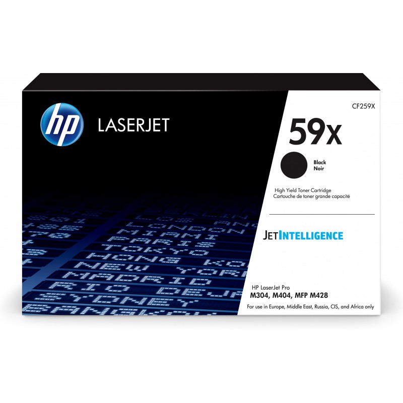 HP - Cartucho de tóner Original LaserJet 59X negro de alta capacidad CF259X