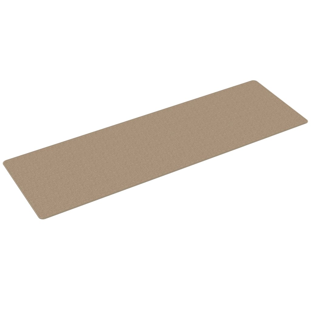 Vidaxl Alfombra de Pasillo con Aspecto Sisal 80x250 Cm Color Taupé