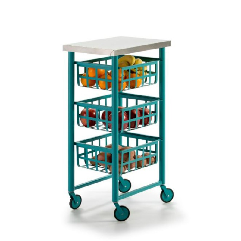 DON HIERRO - Carrito de cocina, Carrito auxiliar FIFTY-FIFTY