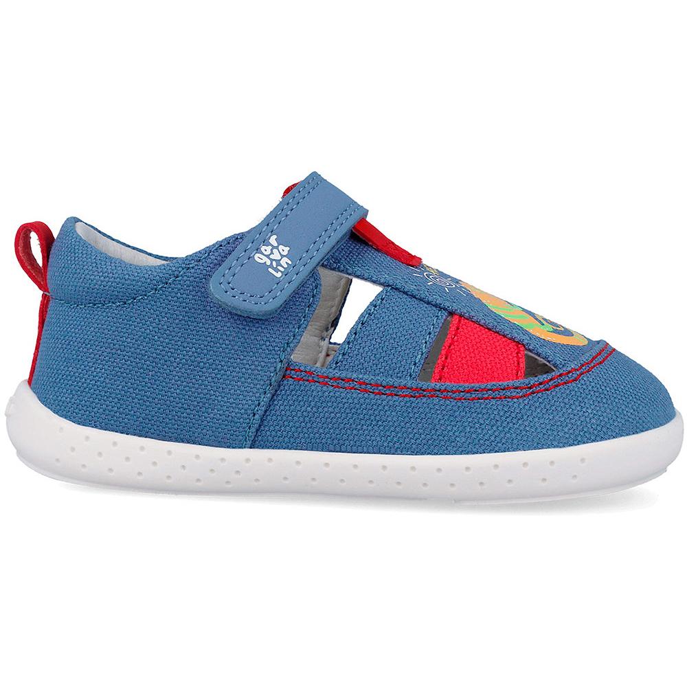Sandalias respetuosas de niño GARVALIN 262343 Lona Lagarto