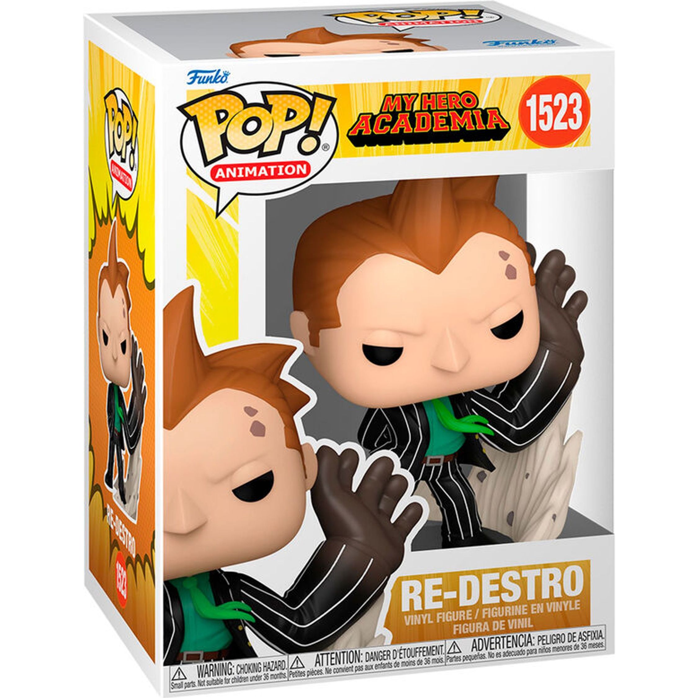 Funko - Figura Pop My Hero Academia Re-Destro - Funko Pop Coleccionable De Edición Limitada - Funko Pop Diseño Detallado Y Realista - Funko Pop Ideal Para Regalo - Funko Pop Gran Variedad De Personajes