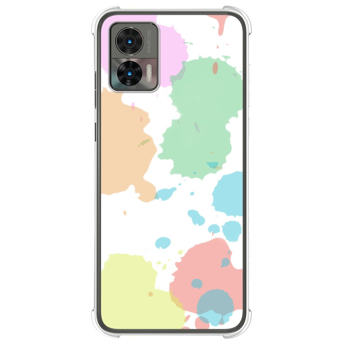 Funda Silicona Antigolpes para Motorola Edge 30 Neo 5G diseño Acuarela 05 Dibujos