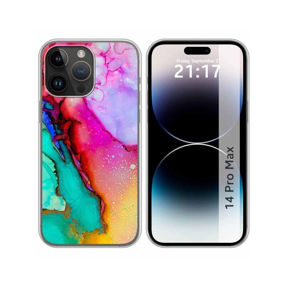 Tumundosmartphone Funda Silicona Iphone 14 Pro Max Mármol 15 Gel TPU Personalizada