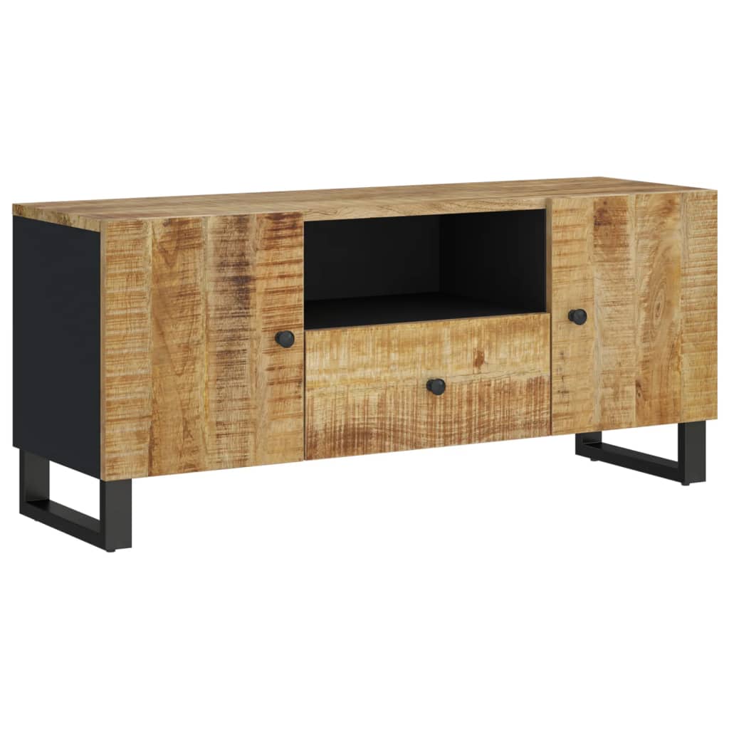 Vidaxl Mueble de TV de Madera Maciza de Mango y Contrachapada 105x33,5x46 Cm - Mueble de Salon