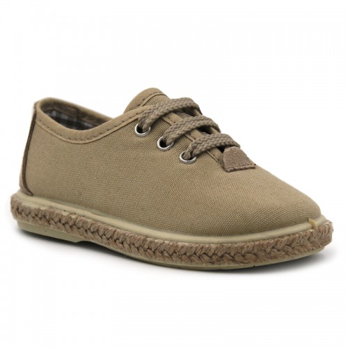 Blucher alpargata niños HERMI 1000-PS. Hechas en España