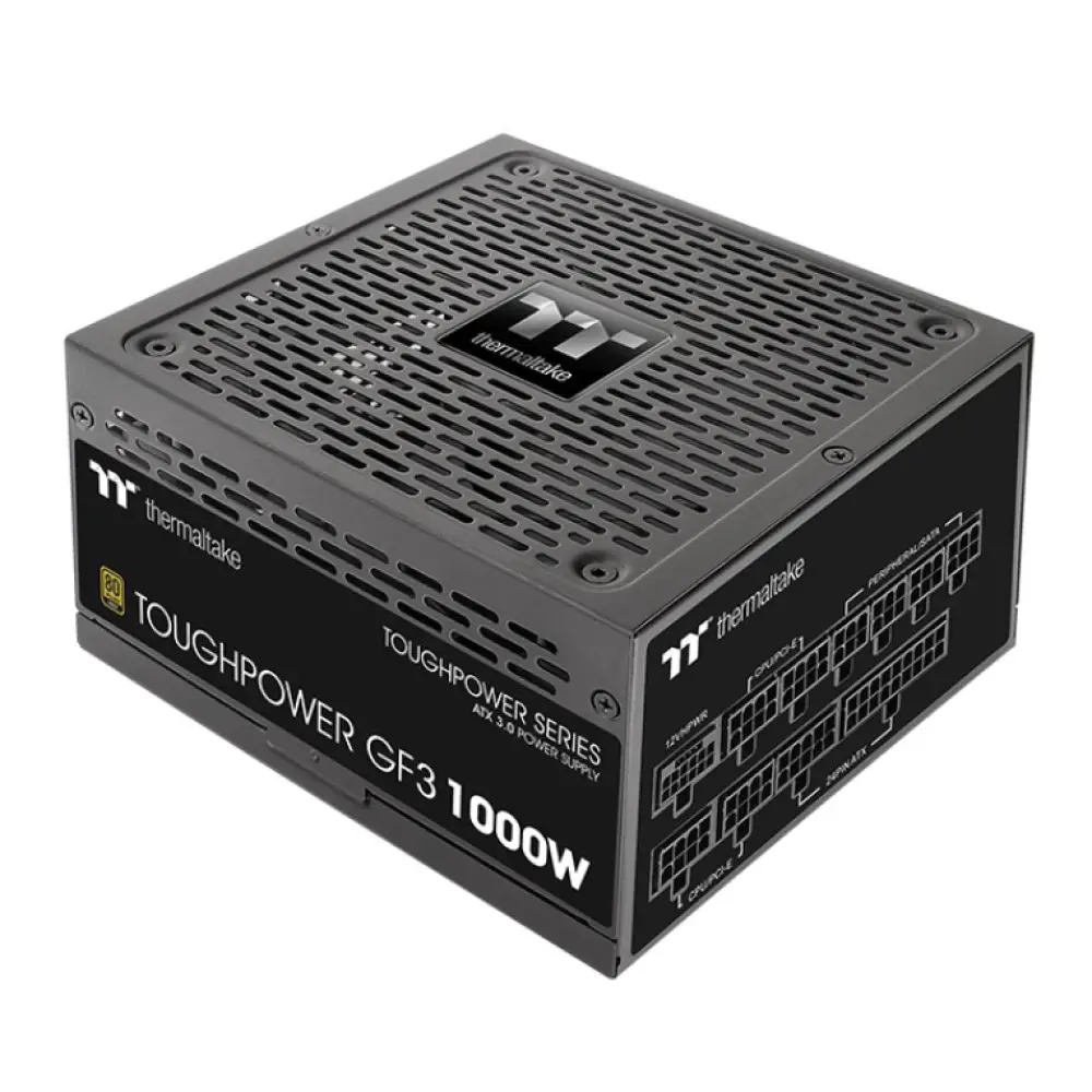 Fuente Alimentación Thermaltake Toughpower GF 3 1000W PCIe Gen 5.0 80 Plus Gold Full Modular