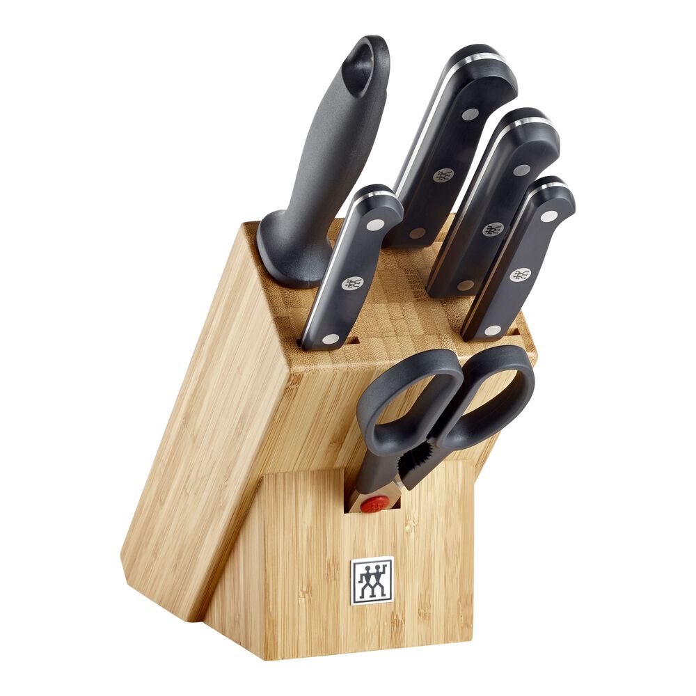 ZWILLING Gourmet 7-pzs, Taco de cuchillos, Natural