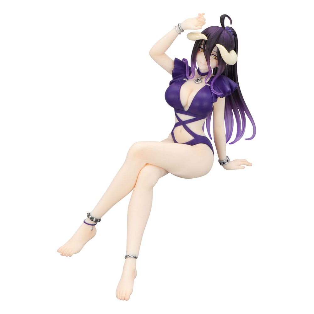 FuRyuu OVERLORD Noodle Stopper Figure -Albedo Swimsuit Dark Purple Color ver.-