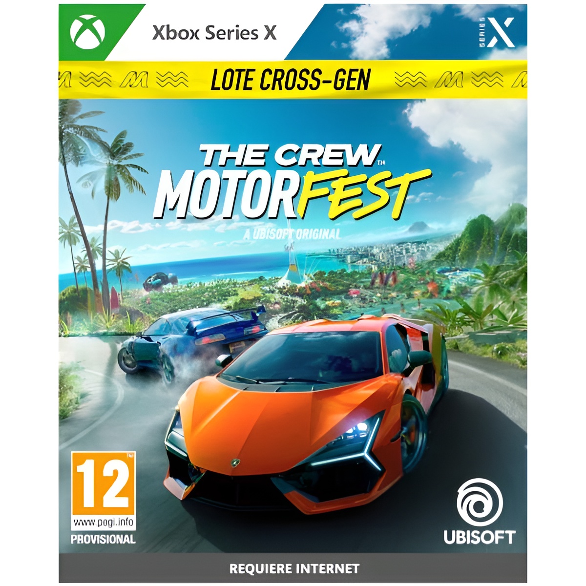 Crew Motorfest Lote Cross Gen - Xbox series X - Nuevo Precintado - PAL España