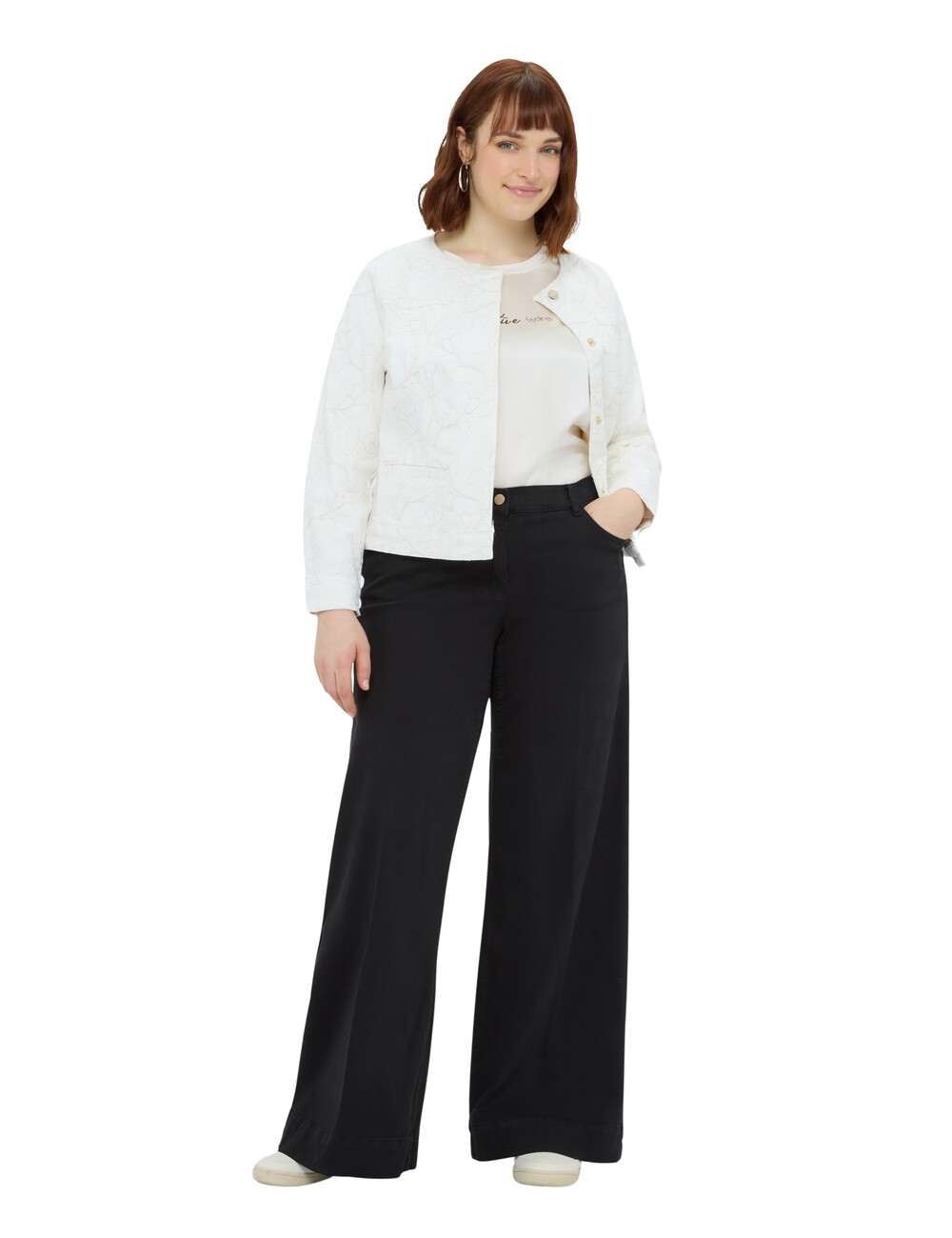 Fiorella Rubino - Pantalones Wide Leg de algodón