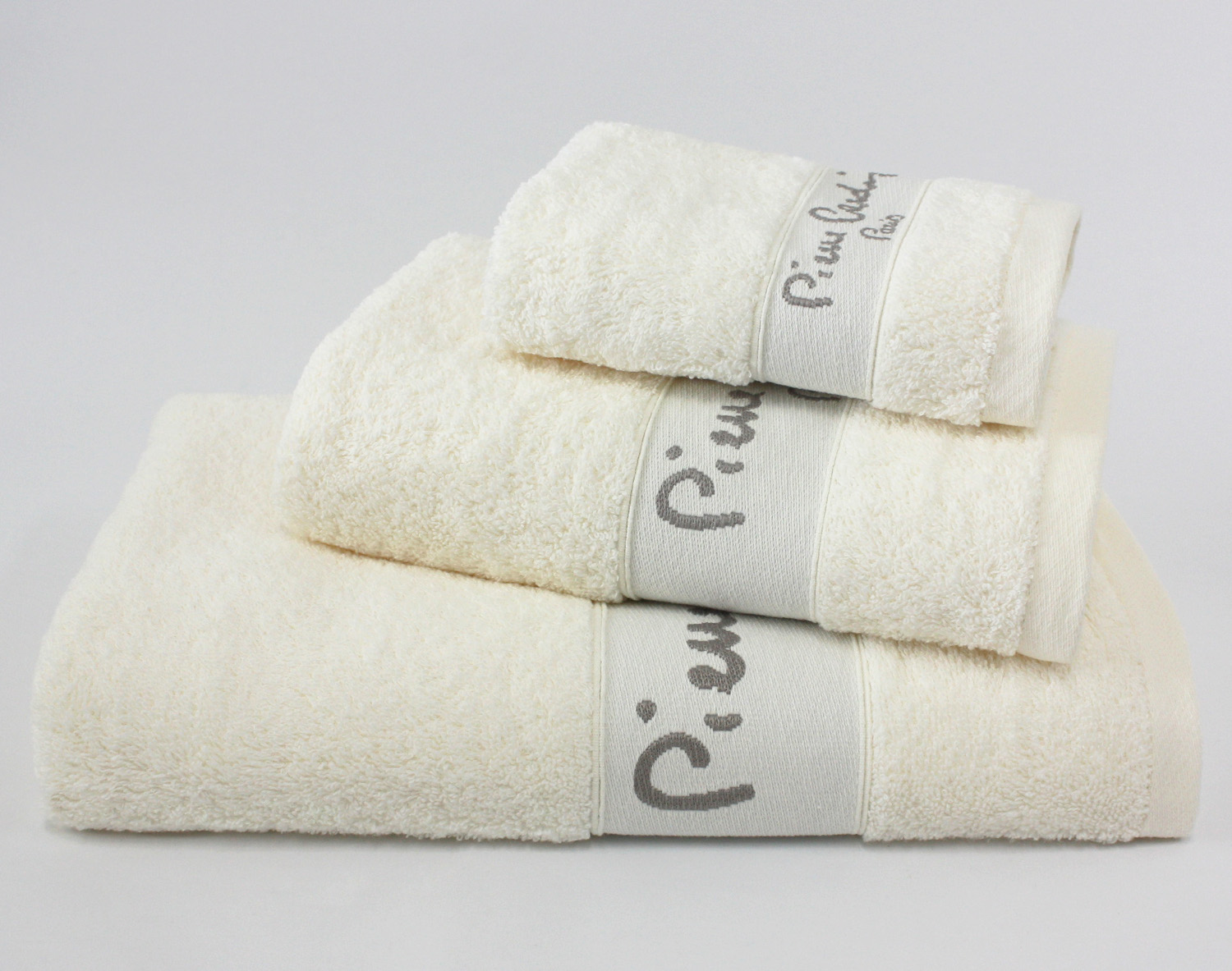 TEXTILONLINE Juego Toallas 3 Pzas. Pierre Cardin