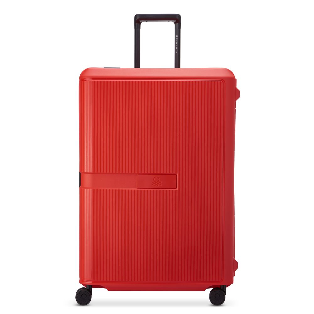 DELSEY PARIS Maleta grande 76 cm COLOR BLOCK HARDSIDE, 109 L, TSA , rígida, 4 ruedas dobles, de Polipropileno. Varios colores
