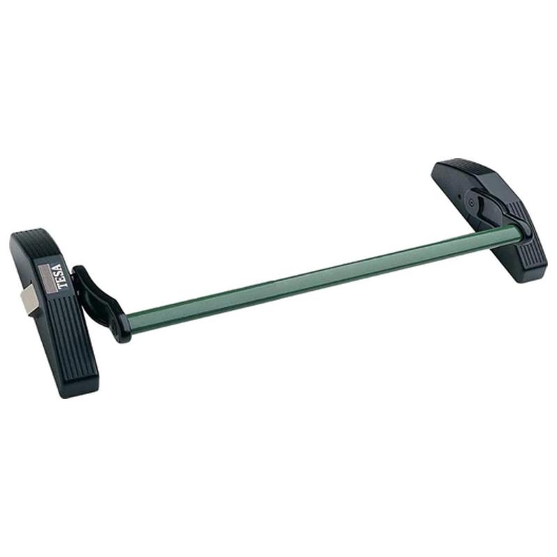 Cerradura tesa antipanico 1910 /90x8 negra y verde