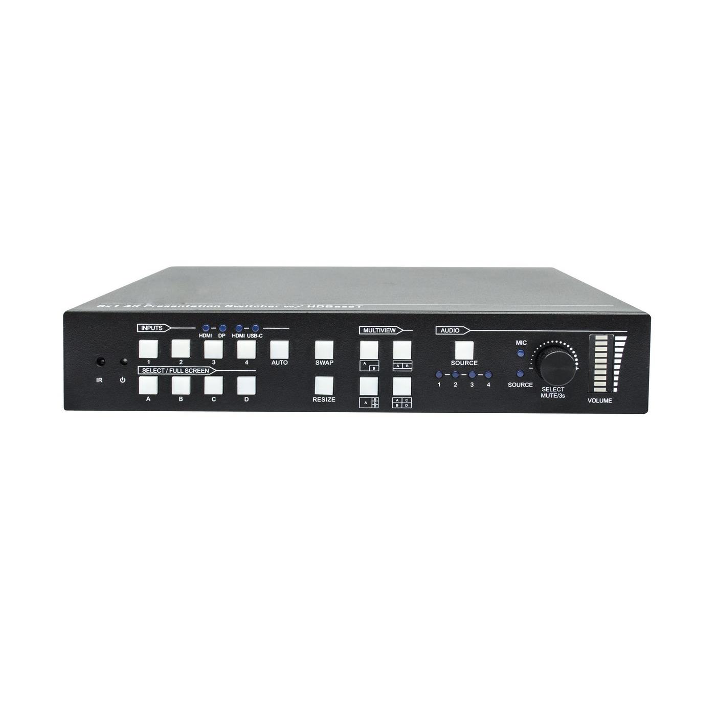 Vivolink Switcher de Presentación 4K 6x1 Adaptador para Ordenador Alta Calidad