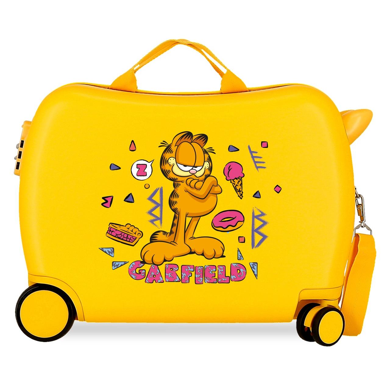 Maleta infantil Garfield Ocre 50x38x20 cm