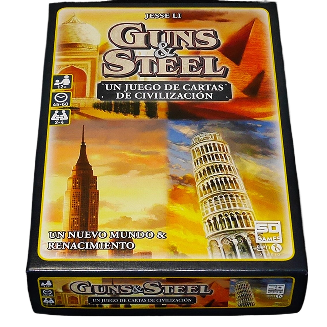 SD Games - Guns & Steel Juego de Mesa PEGI 12