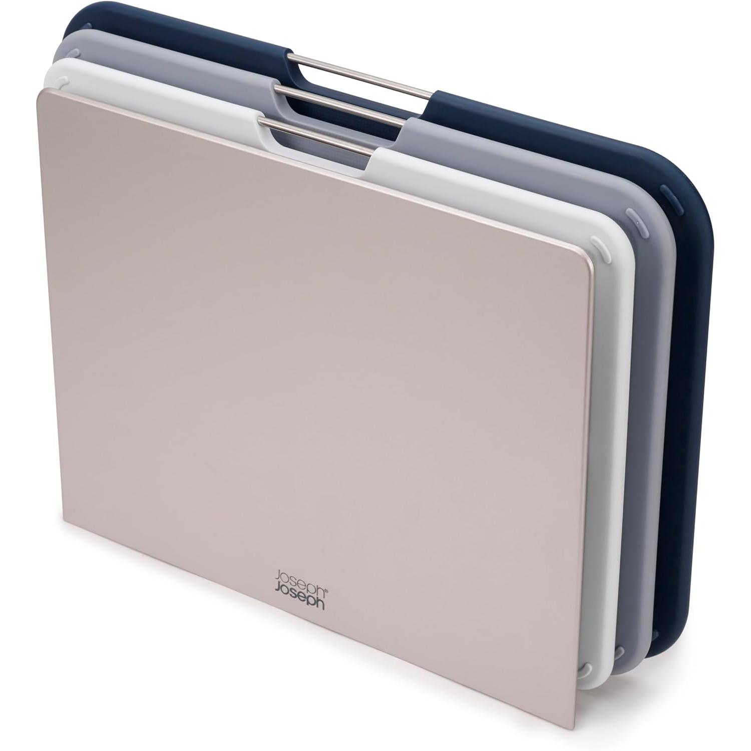 Joseph joseph Juego de Tablas de Cortar Nest™ Boards de 3 Piezas, carne, pescado, verduras, frutas, apilables