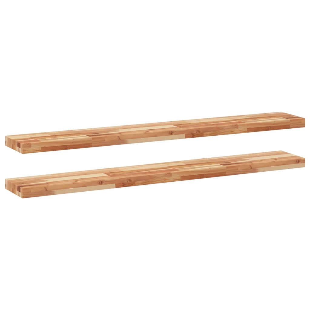 Vidaxl Estante Flotante Madera Acacia Aceite 120x20x4 Cm Marrón
