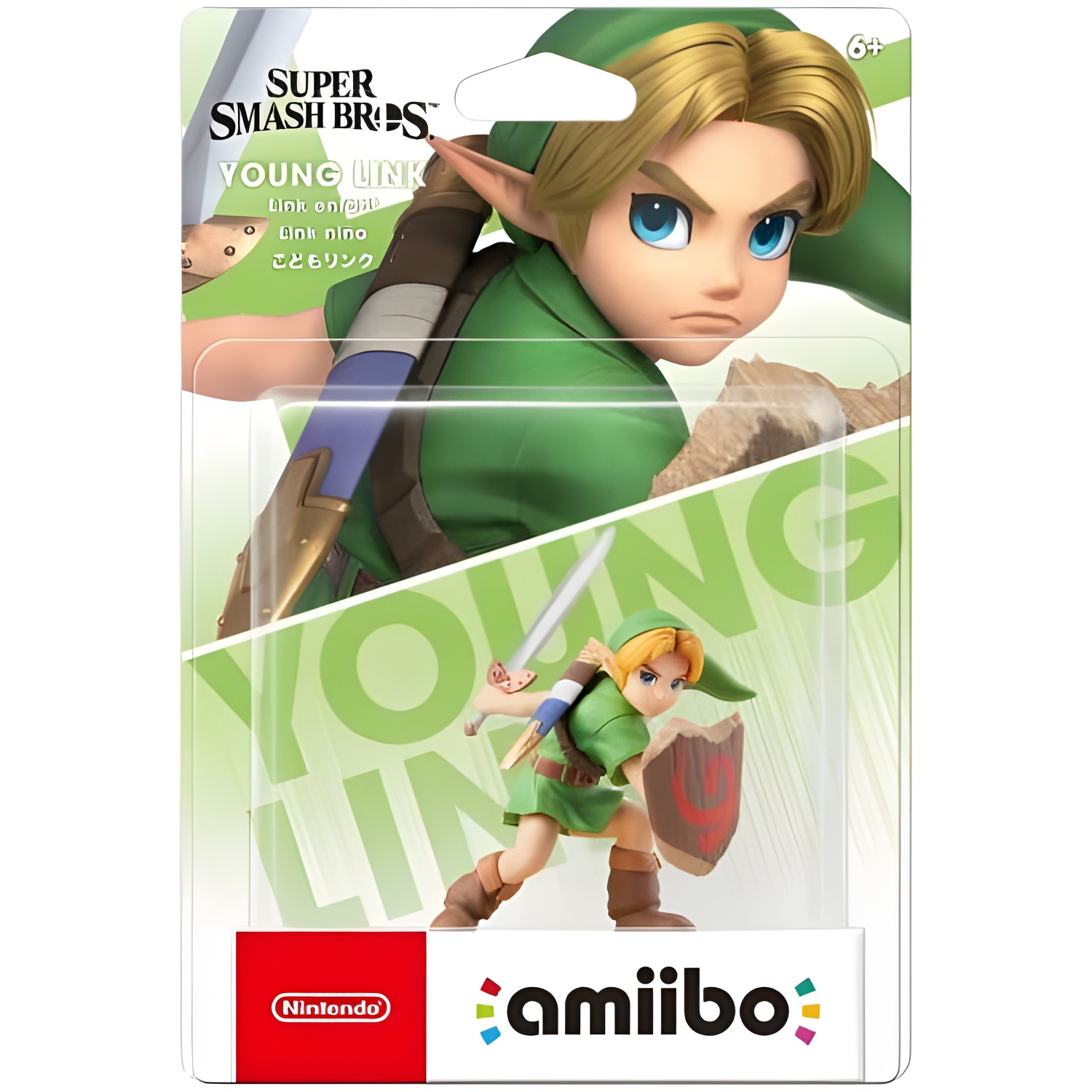 Amiibo Young Link Super Smash Bros - Nintendo - Nuevo