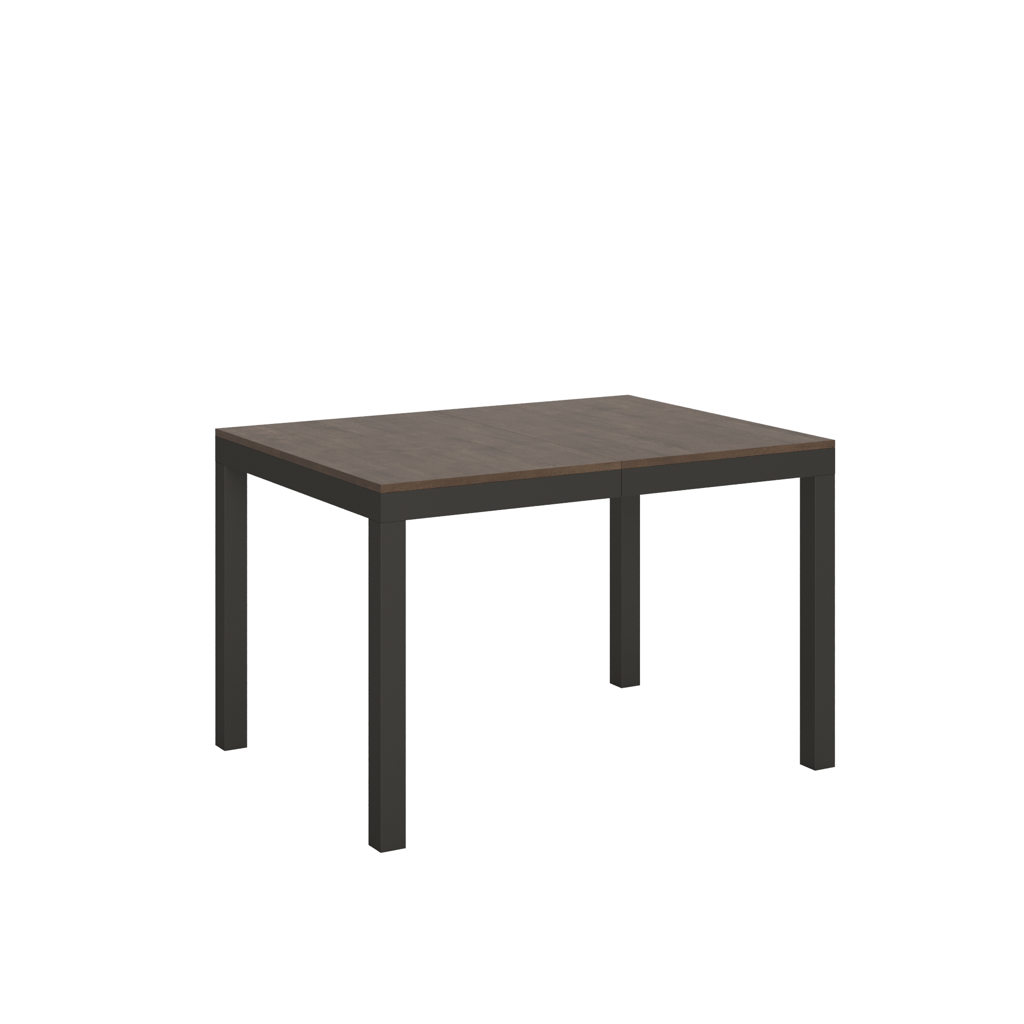 Mesa extensible 90x120/224 cm Everyday Evolution Estructura Nogal Antracita - Itamoby