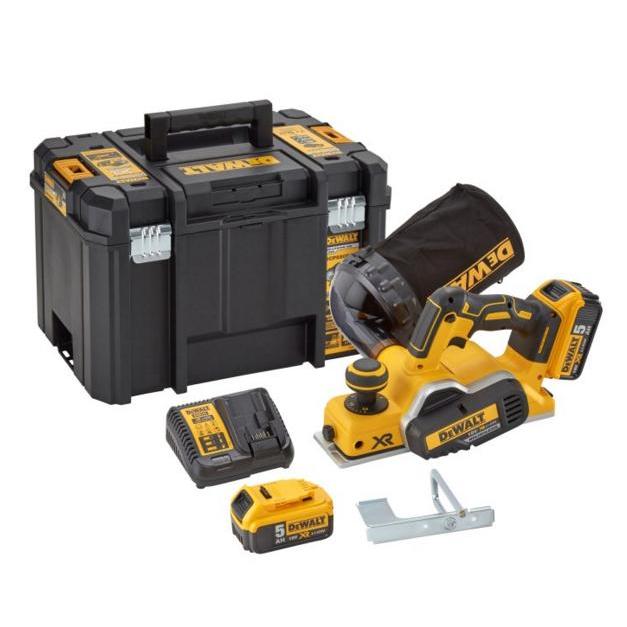 DeWALT DCP580P2 cepillo eléctrico manual Negro, Amarillo 15000 RPM