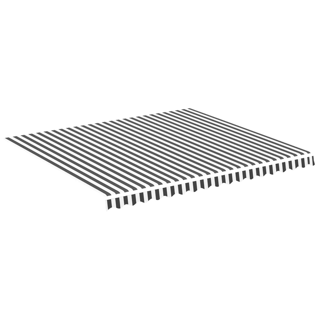 Vidaxl Tela Repuesto Toldo 4x3,5 M Protección Rayos UV Patio Jardín