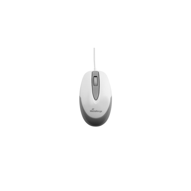 MediaRange - MROS214 ratón Oficina mano derecha USB tipo A Óptico 1000 DPI MROS214