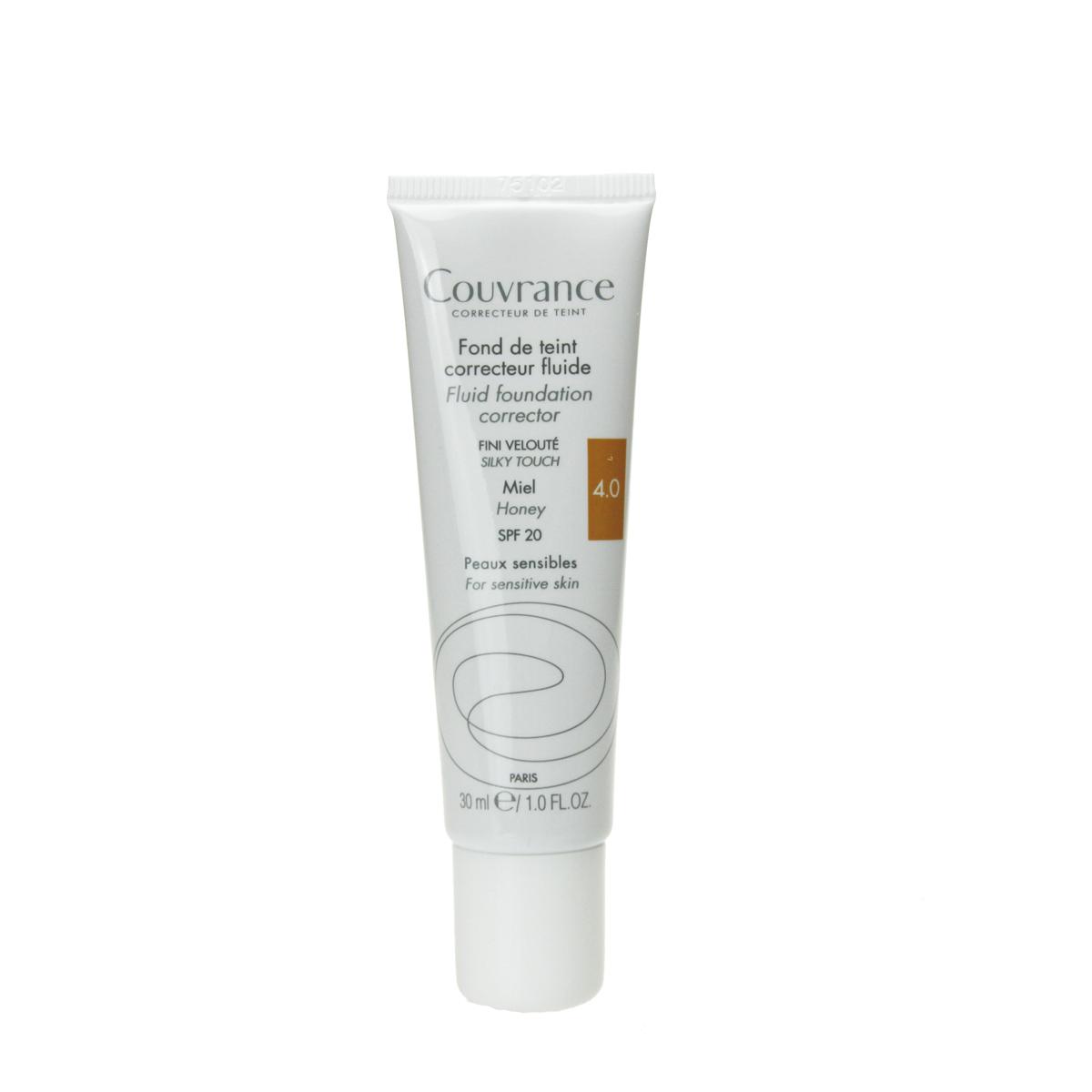 Avène couvrance maquillaje fluido nº 4 tono miel 30 ml