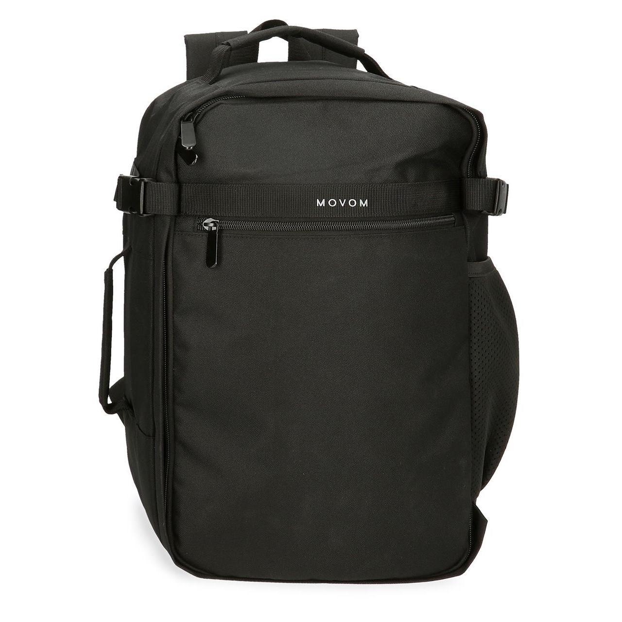 Mochila de Cabina Movom Foster 30x40x20 cm - Diseño Ergonómico, Amplio Compartimento y Bolsillos Organizadores para Cabina